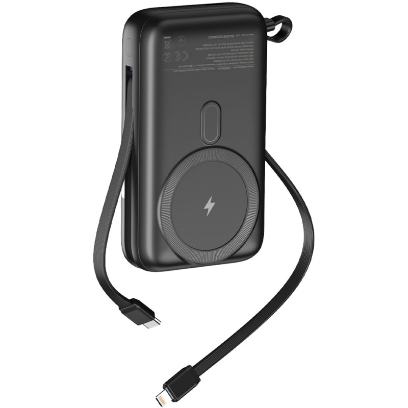 Портативний зарядний пристрій (павербанк) Sigma Mobile X-power SI20A8QL-MAG 20000mAh Black (4827798434611)