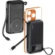 Портативное зарядное устройство (павербанк) Sigma Mobile X-power SI20A8QL-MAG 20000mAh Black (4827798434611)