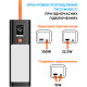 Портативний зарядний пристрій (павербанк) Sigma X-power SI20A9QLX 20000mAh, PD/100W, LED, flashlight, cable 100w, black (4827798877814)