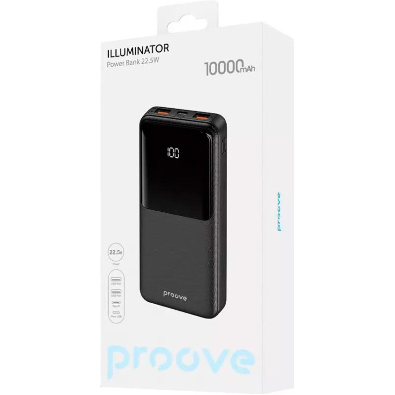 Proove Illuminator 10000mAh 22.5W (PBI122210001)