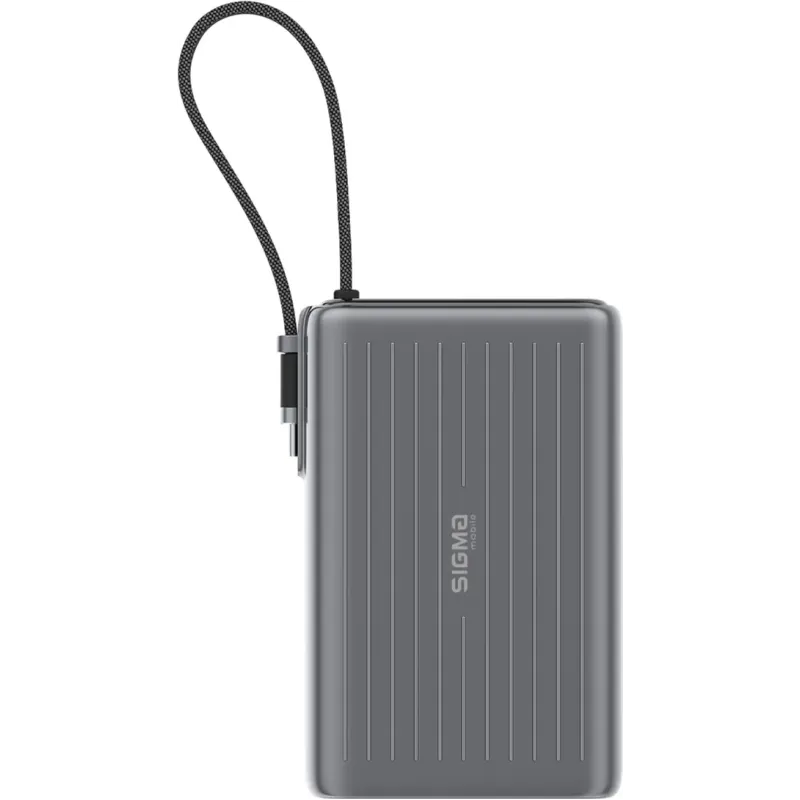 Портативное зарядное устройство (павербанк) Sigma mobile X-power SI25A5QLX 25000mAh, 100W (4827798848715)