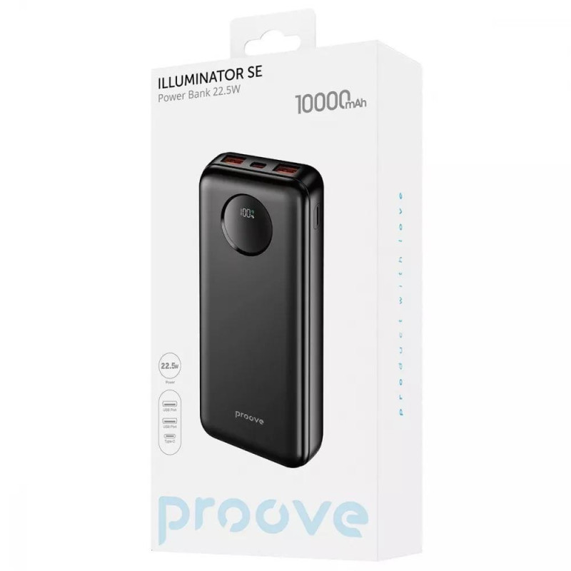 Proove Illuminator SE 10000mAh 22.5W (PBIL10212201