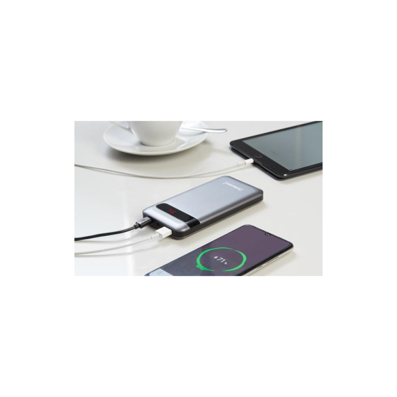 Портативний зарядний пристрій (павербанк) Intenso PD10000 10000mAh Black (7332330, 4034303026814, PB930388)