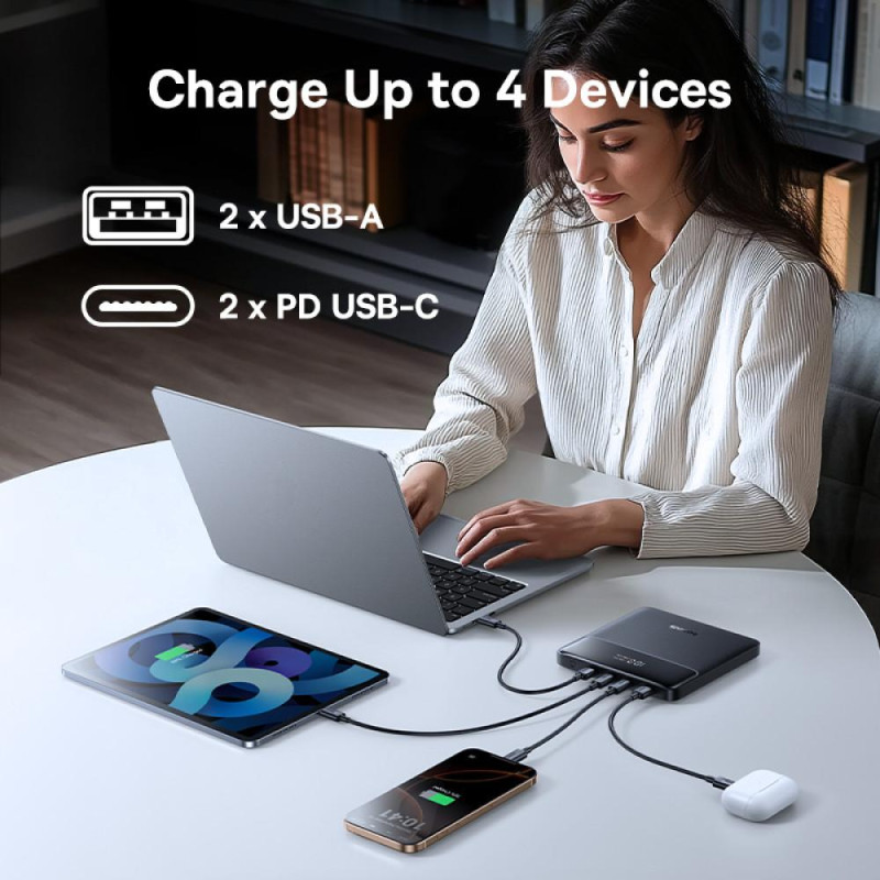 Портативний зарядний пристрій (павербанк) Baseus Blade H1 Lite (P10021604123-00)