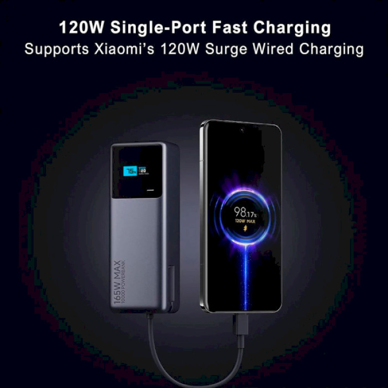 Xiaomi 10000mAh 165W Gray (BHR9361GL)