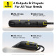 Портативний зарядний пристрій (павербанк) Baseus EnerFill FC31 Qpow 3 Digital Display USB-C + iP 20000mAh 45W Cosmic Black (E0028D00)