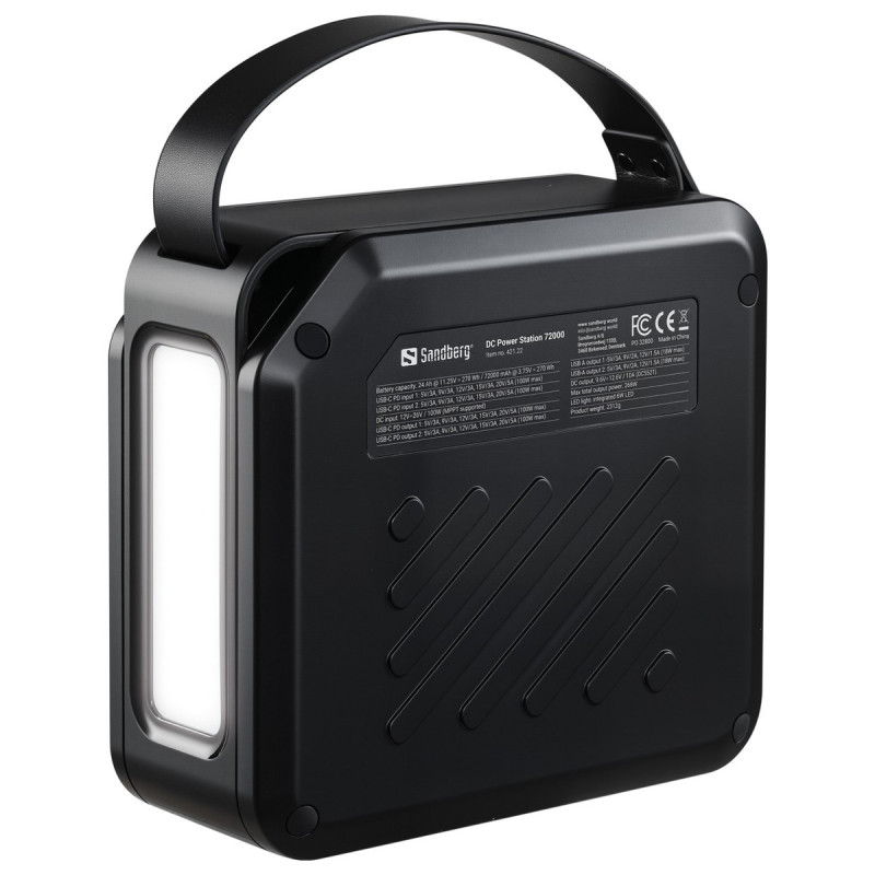 Портативное зарядное устройство (павербанк) Sandberg 72000mAh (421-22)