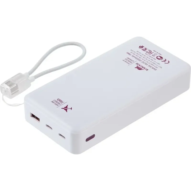 Портативное зарядное устройство (павербанк) Rivacase RIVAPOWER VA2312 (White)