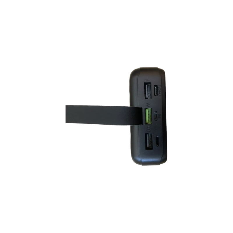 XO Power Bank PR156 3USB+Type-C QC&PD3.0 22.5W 30000mAh Black