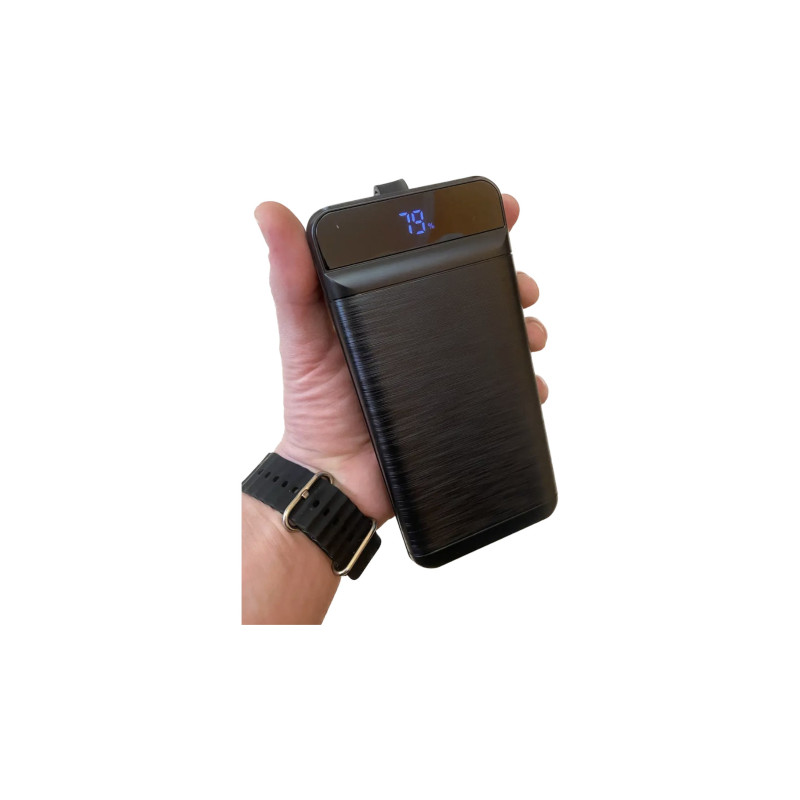 XO Power Bank PR156 3USB+Type-C QC&PD3.0 22.5W 30000mAh Black