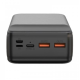 XO Power Bank PR201 2USB+Type-C PD&QC3.0 65W 30000mAh Black