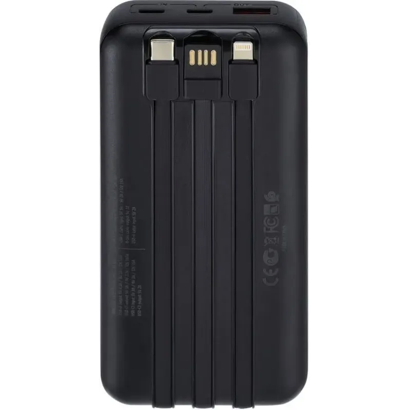 Портативное зарядное устройство (павербанк) Rivacase RIVAPOWER VA2221 (Black)