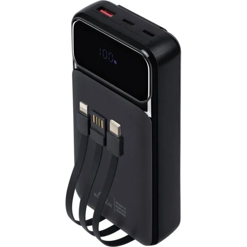 Портативное зарядное устройство (павербанк) Rivacase RIVAPOWER VA2221 (Black)