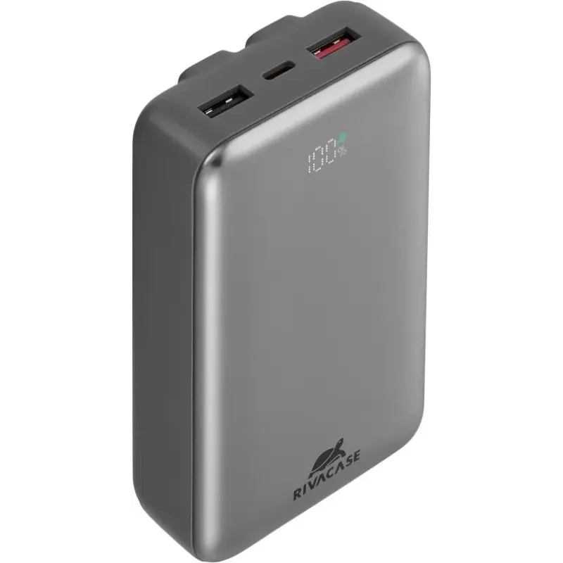 Портативное зарядное устройство (павербанк) Rivacase RIVAPOWER VA2612 (Grey)