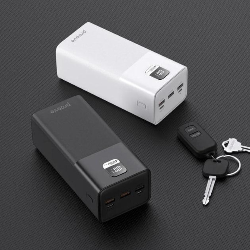 Портативное зарядное устройство (павербанк) Proove Giant Lite 40000mAh 22.5W Black (PBGI20312201)