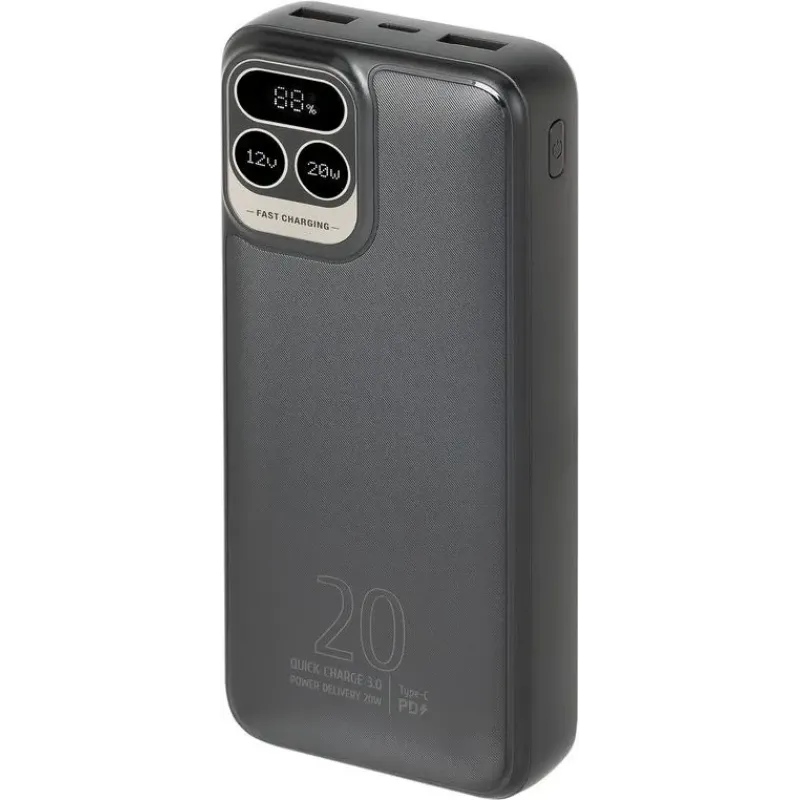 Портативное зарядное устройство (павербанк) Rivacase RIVAPOWER VA2521 (Black)