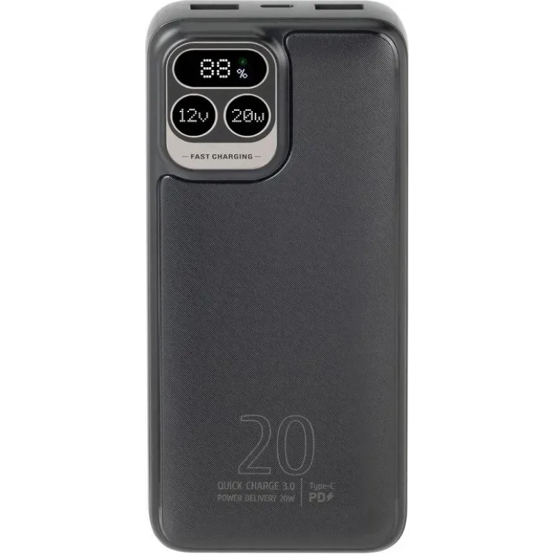 Портативное зарядное устройство (павербанк) Rivacase RIVAPOWER VA2521 (Black)