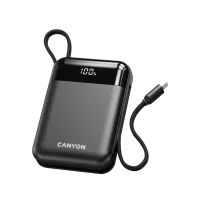 Портативное зарядное устройство (павербанк) Canyon OnPower 104 10000mAh Black (CNS-CPB104B)