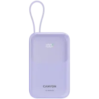 Портативний зарядний пристрій (павербанк) Canyon OnPower 101 10000mAh 22.5W Purple (CNS-CPB101PU)