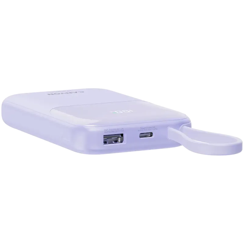 Портативний зарядний пристрій (павербанк) Canyon OnPower 101 10000mAh 22.5W Purple (CNS-CPB101PU)