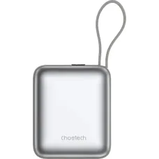 Портативний зарядний пристрій (павербанк) Choetech B832 10000mAh 35W Silver (B832-GY)