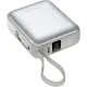 Портативний зарядний пристрій (павербанк) Choetech B832 10000mAh 35W Silver (B832-GY)