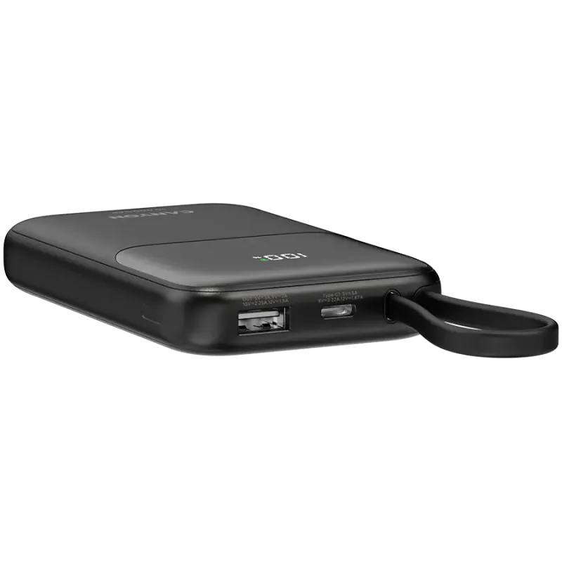 Портативний зарядний пристрій (павербанк) Canyon OnPower 101 10000mAh 22.5W Black (CNS-CPB101BK)
