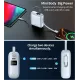 Портативное зарядное устройство (павербанк) Choetech B832 10000mAh 35W Light Blue (B832-LBE)