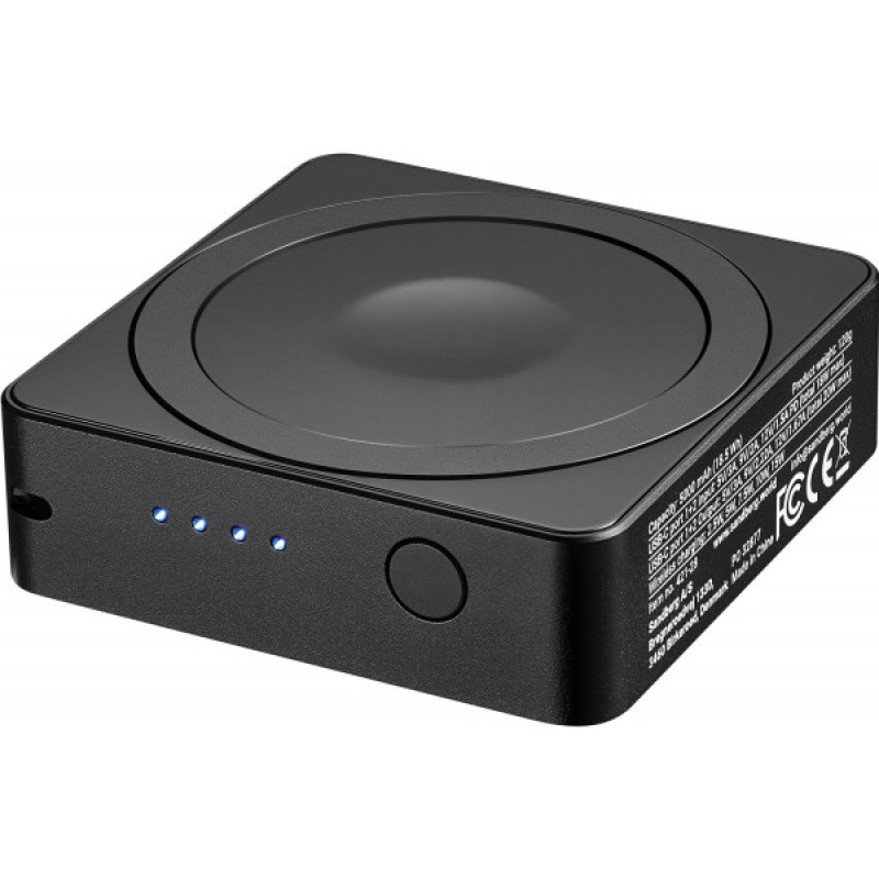 Портативное зарядное устройство (павербанк) Sandberg 3in1 Magnet 5000mAh Black (421-28)