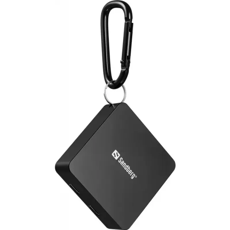 Портативний зарядний пристрій (павербанк) Sandberg 3in1 Magnet 5000mAh Black (421-28)