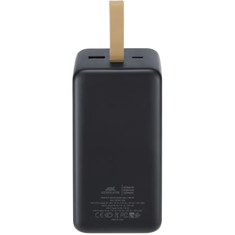 Портативное зарядное устройство (павербанк) RIVACASE RIVAPOWER VA1084 (Black)