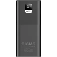 Портативное зарядное устройство (павербанк) Sigma mobile X-power SI30A6QLX 30000mAh Black