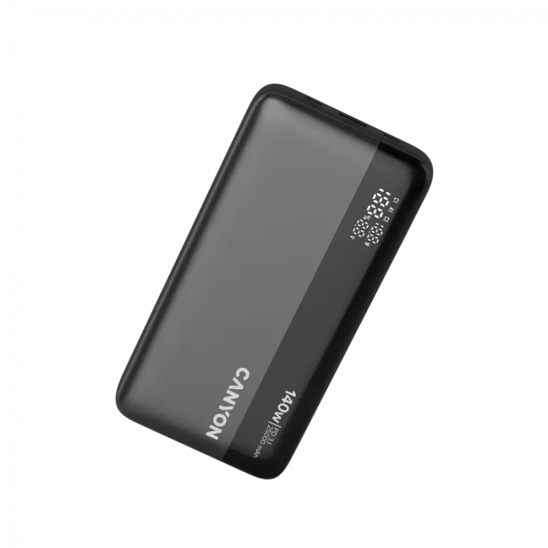 Портативний зарядний пристрій (павербанк) Canyon PB-240 25000mAh Dark Grey (CNS-CPB240)