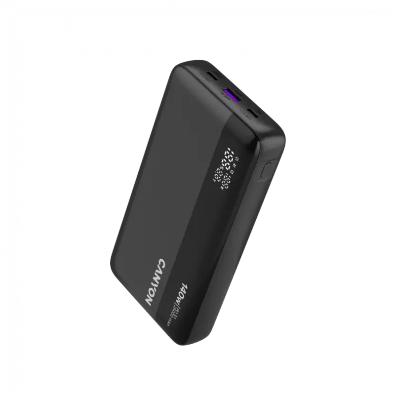 Портативний зарядний пристрій (павербанк) Canyon PB-240 25000mAh Dark Grey (CNS-CPB240)