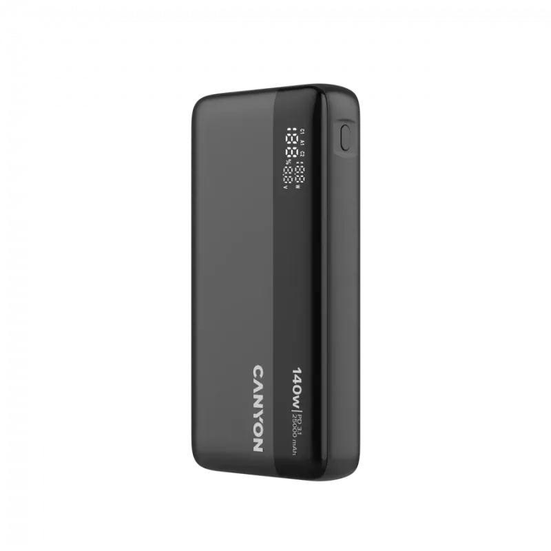 Портативний зарядний пристрій (павербанк) Canyon PB-240 25000mAh Dark Grey (CNS-CPB240)