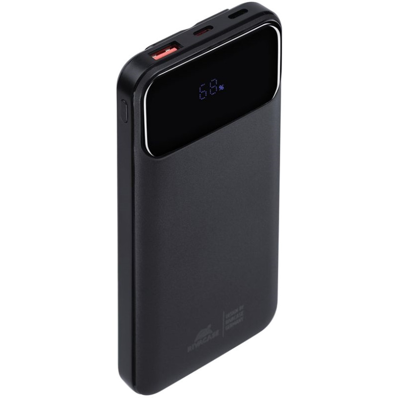 Портативний зарядний пристрій (павербанк) RIVACASE RIVAPOWER VA2211 (Black)