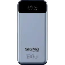 Портативное зарядное устройство (павербанк) Sigma mobile X-power SI30A7QLX 30000mAh Silver