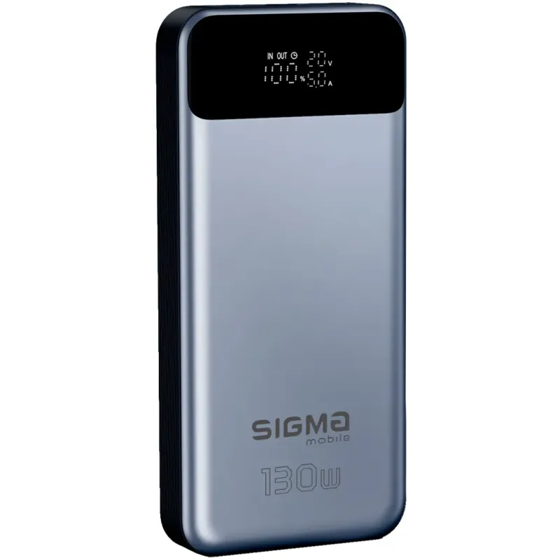 Портативний зарядний пристрій (павербанк) Sigma mobile X-power SI30A7QLX 30000mAh Silver