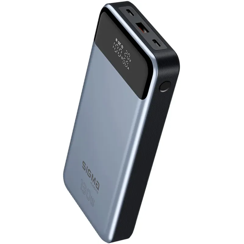 Портативний зарядний пристрій (павербанк) Sigma mobile X-power SI30A7QLX 30000mAh Silver