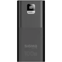 Портативное зарядное устройство (павербанк) Sigma mobile X-power SI50A6QLX 50000mAh Black