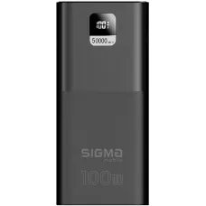 Портативное зарядное устройство (павербанк) Sigma mobile X-power SI50A6QLX 50000mAh Black