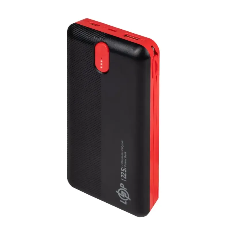 Портативное зарядное устройство (павербанк) LogicPower PQ24 20000mAh Black (lp31339)