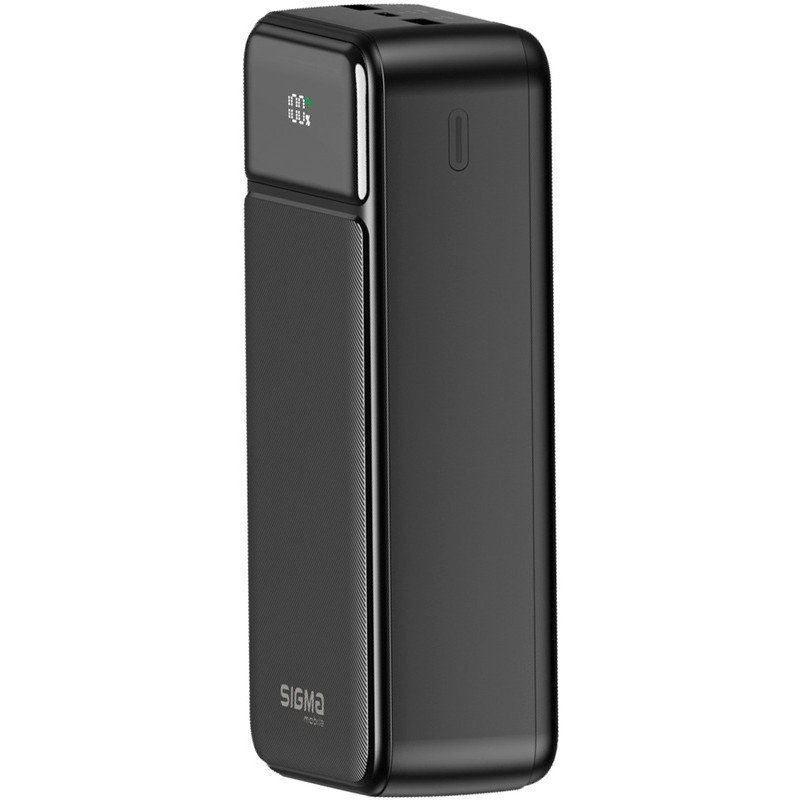 Портативний зарядний пристрій (павербанк) Sigma mobile X-Power SI30A4QL 30000mAh Black (4827798787311)