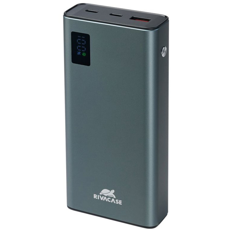 Портативное зарядное устройство (павербанк) RIVACASE RIVAPOWER VA1022 (Grey)