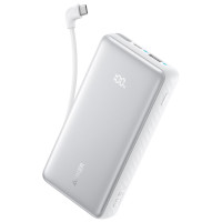 Портативний зарядний пристрій (павербанк) Anker Zolo 10000mAh 22.5W White (A110DH21)