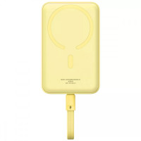 Портативное зарядное устройство (павербанк) Baseus Magnetic Mini 10000mAh, 30W Yellow (P1002210BY23-00)