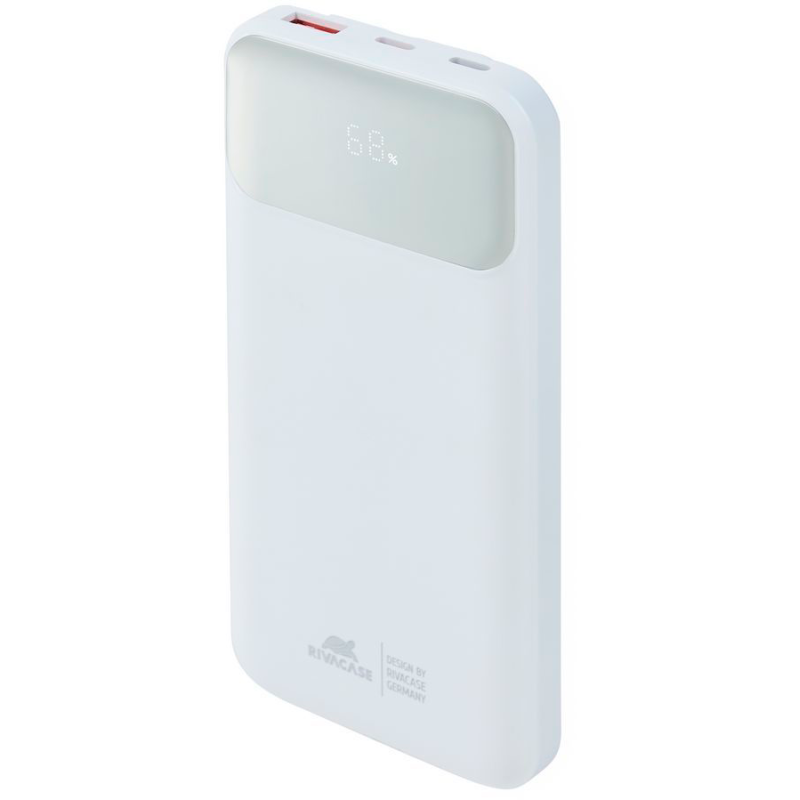 Портативний зарядний пристрій (павербанк) RIVACASE RIVAPOWER VA2211 (White)