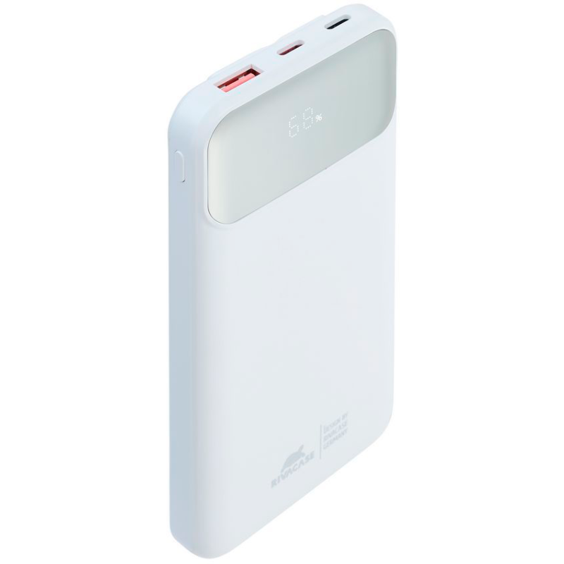 Портативний зарядний пристрій (павербанк) RIVACASE RIVAPOWER VA2211 (White)