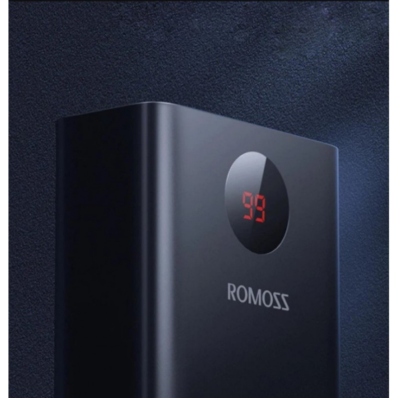 Портативний зарядний пристрій (павербанк) Romoss 40000mAh PEA40 65W (PEA40-382-2131H)