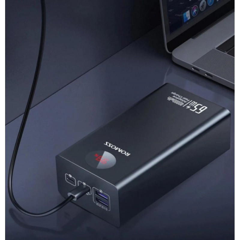 Портативний зарядний пристрій (павербанк) Romoss 40000mAh PEA40 65W (PEA40-382-2131H)